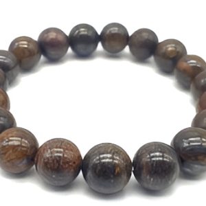 Bracelet en Bronzite :Paix