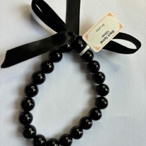 Bracelet en spinelle noire au pouvoir de protection