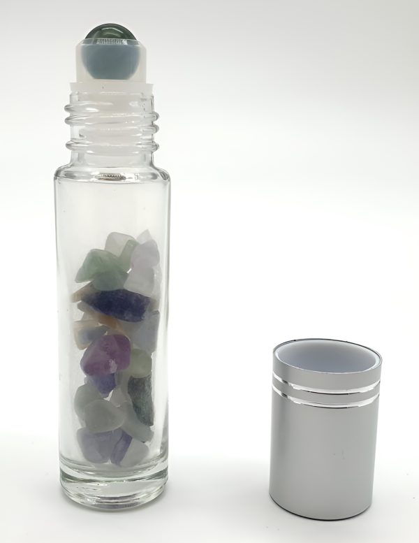 Roll-On Diffuseur Fluorite a remplir d huile essentielle (9cm)
