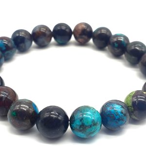 Bracelet en chrysocolle apaisant