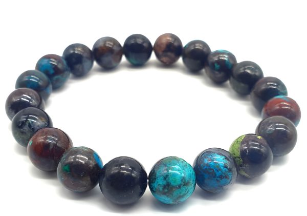 Bracelet en chrysocolle apaisant