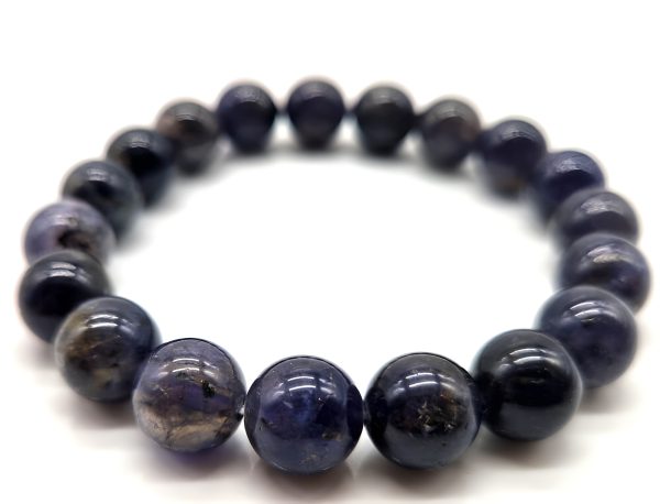Bracelet en Cordiérite Perle