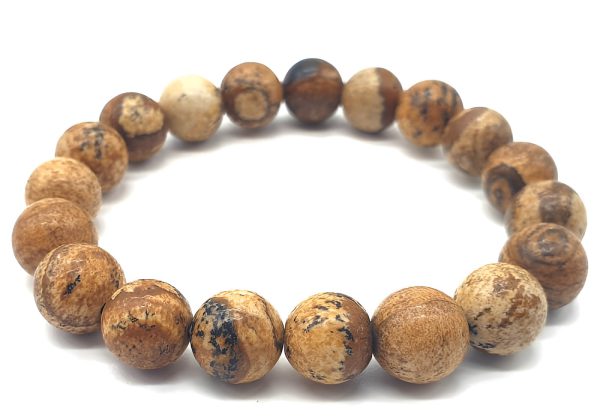 Bracelet en Jaspe paysage