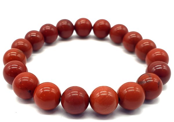 Bracelet en Jaspe rouge force