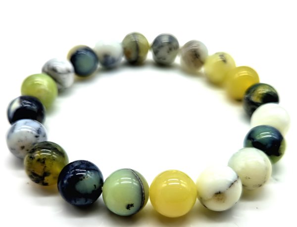 Bracelet en Opale Verte