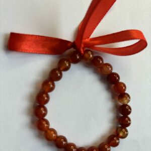 Bracelet en cornaline rubanée très puissante