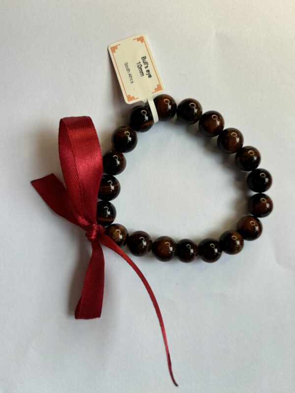 Bracelet en oeil de taureau pour la force le courage et la protection