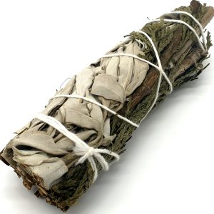 Fagot de sauge blanche et cèdre purification et abondance