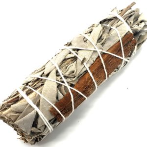 Fagot de sauge blanche et cannelle purification et abondance