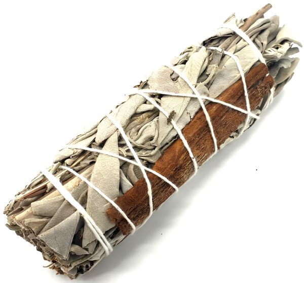 Fagot de sauge blanche et cannelle purification et abondance