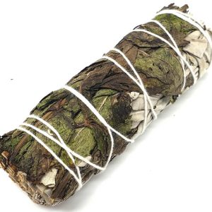 Fagot de sauge et de menthe purification
