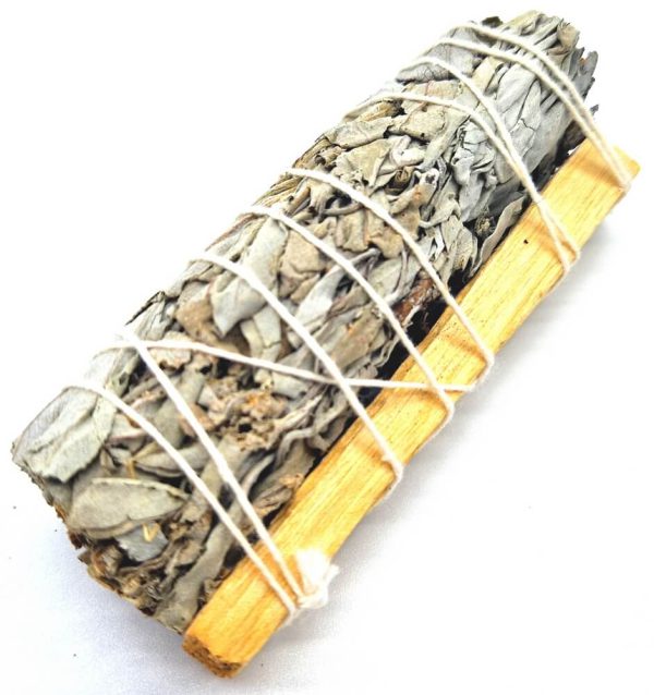 Fagot de sauge blanche et Palo Santo purification