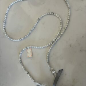 Chaine de téléphone en Howlite aux pouvoirs apaisants