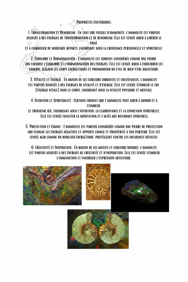Petit Lexique des pierres précieuses et leurs pouvoirs ésotériques – Image 4